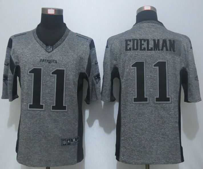 Nike Limited New England Patriots #11 Edelman Men's Stitched Gridiron Gray Jerseys,We sell and wholesale Nike Limited New England Patriots #11 Edelman Men's Stitched Gridiron Gray Jerseys on line form chian!